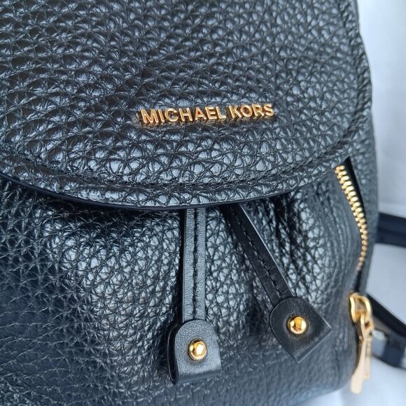 NWOT Michael Kors Viv Extra-Small Pebbled Leather Backpack - Picture 3 of 12